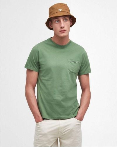 Barbour Woodchurch Tailored T-Shirt - Green