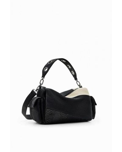 Desigual Handbag With Shoulder Strap - Black