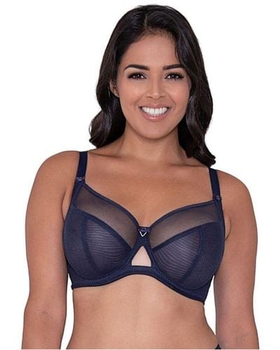 Curvy Kate Ck9001 Victory Balcony Bra - Blue