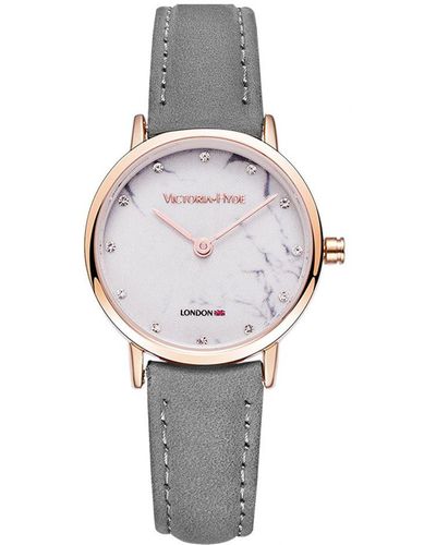 Victoria Hyde London Watch Marble Dial - Grey