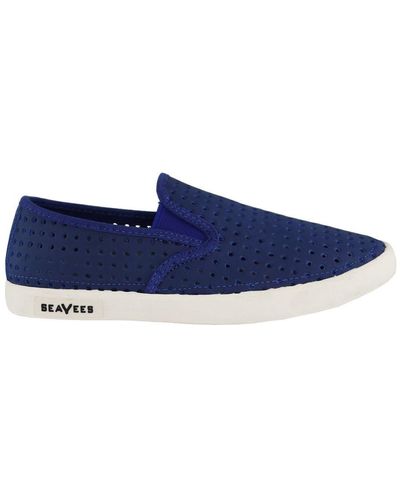 Seavees Baja Blue Shoes Nubuck Leather