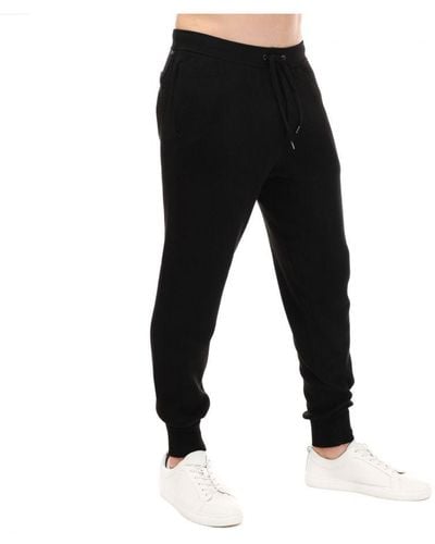 Ted Baker Dudon Knitted Joggers - Black