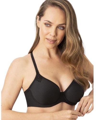 Charnos 183600 Applique Underwired Spacer Bra - Black