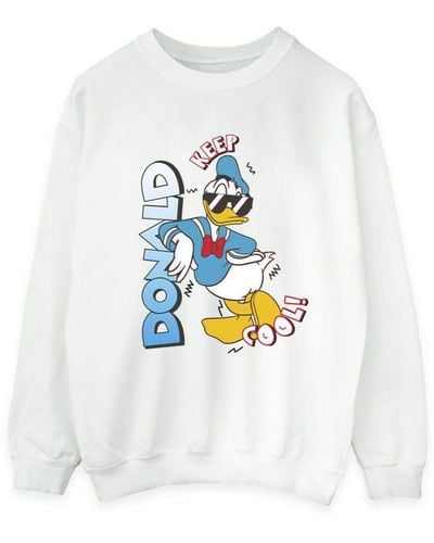 Disney Donald Duck Cool Sweatshirt () - White