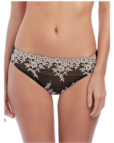 Wacoal Embrace Lace Bikini Brief Polyamide - Black