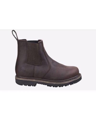 Amblers Safety Carlisle Waterproof Boots - Brown