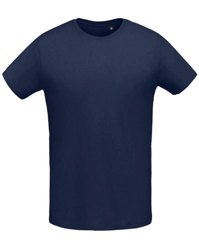 Sol's Martin T-Shirt (French) - Blue