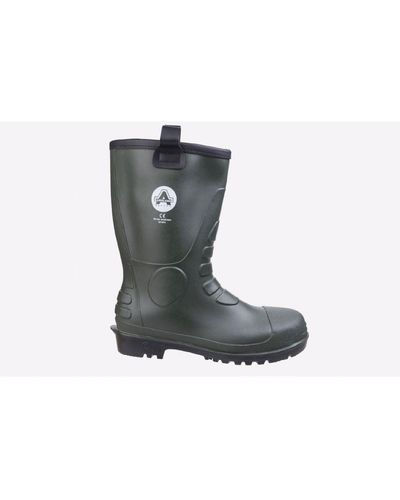 Amblers Safety Fs97 Pvc Rigger Boots - Black