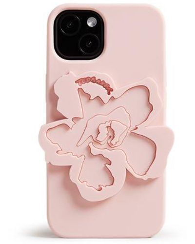 Ted Baker Rosili Magnolia Silicone Iphone 13 Clip Case - Pink