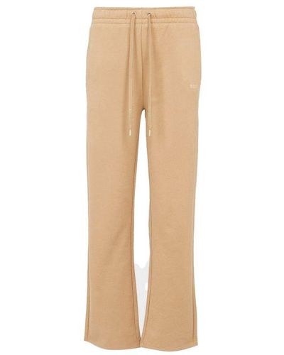BOSS S Hugo Emayla Cotton Trousers - Natural