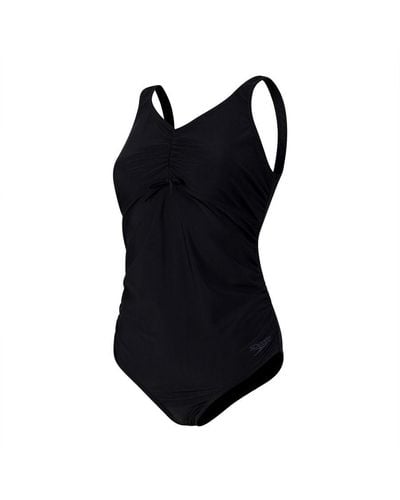 Speedo S Essential Maternity Swimsuit - Black