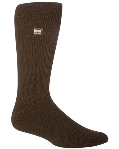 Heat Holders Original Thermal Socks - Brown