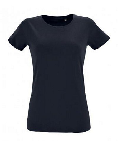 Sol's Ladies Regent Fit Short Sleeve T-Shirt (French) - Blue