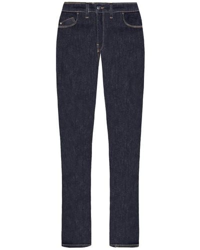 Emporio Armani J28 Skinny Fit Jeans Cotton - Blue