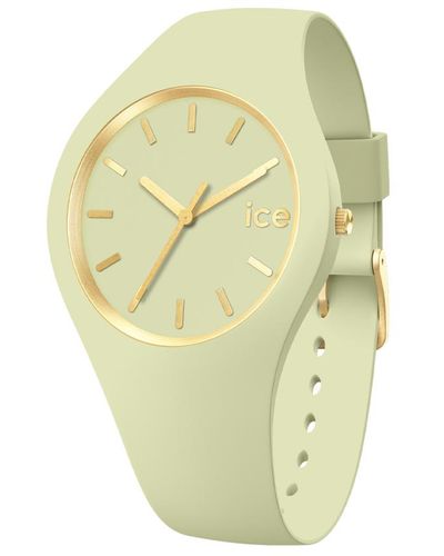 Ice-watch Ice Watch Ice Glam Brushed - Jade Green 020542 Silicone - White