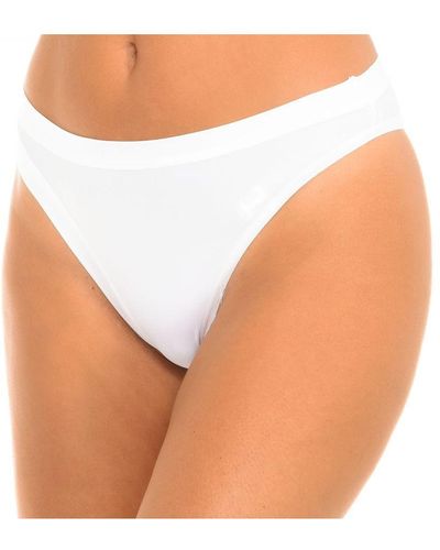 Janira Fresh Adaptable Thong With Minimalist And Elastic Seams 1030995 - White