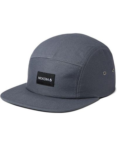 Nixon Mikey Strapback Hat Grey Digi Camo - Blue