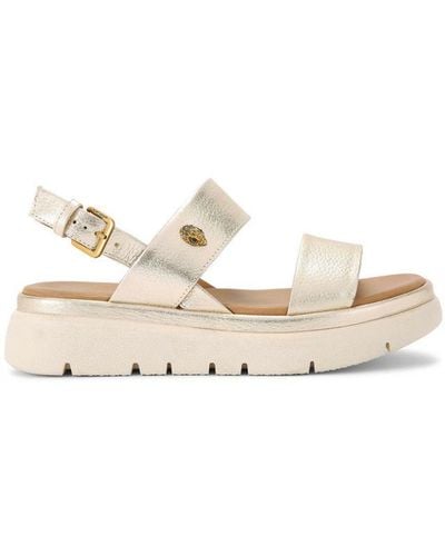 Kurt Geiger Leather Kgl Chunky Strap Sandals - White