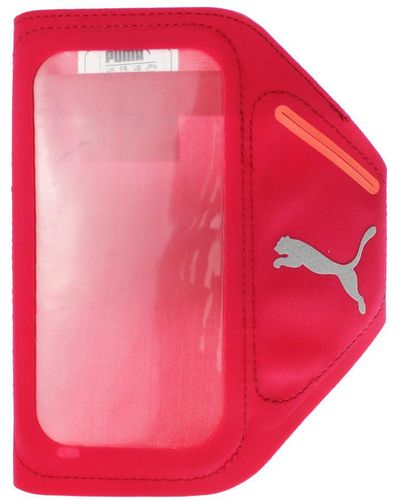 PUMA Running Training Galaxy S5 & S6 Phone Pocket Arm Case 052889 02 - Pink