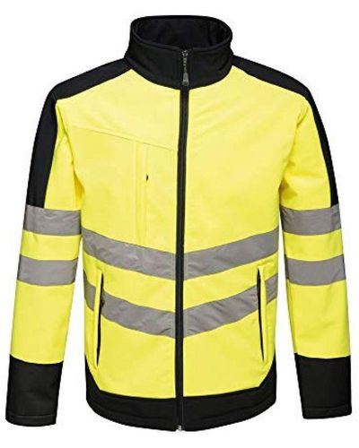 Regatta Hi Vis Pro Reflective Softshell Work Jacket (geel/zwaar)