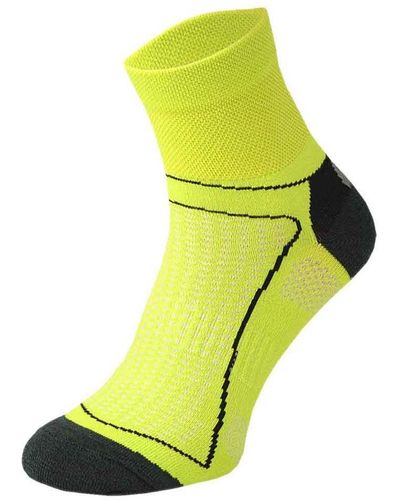 Comodo High Vis Neon Cycling Socks For Bike - Yellow