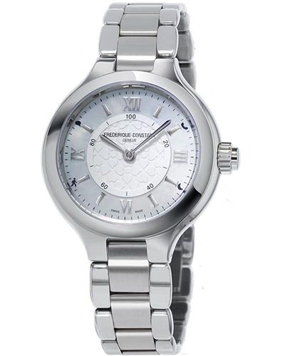 Frederique Constant Frédérique Horological Smartwatch Watch Fc-281Wh3Er6B Stainless Steel (Archived) - Grey