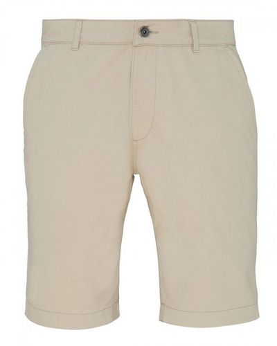Asquith & Fox Casual Chino Shorts () - Natural