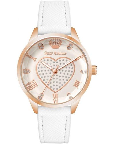 Juicy Couture Watch Jc/1300rgwt - Wit