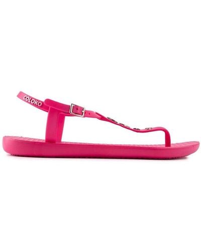 Coloko Frangipani Sandals - Pink