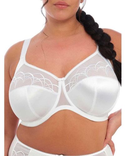 Elomi Cate Bra Side Support Full Cup Underwired - White