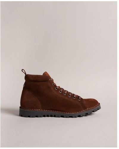 Ted Baker Yousy Suede Monkey Boot - Brown