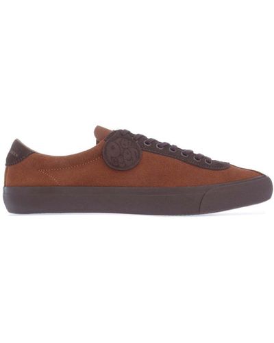 Pretty Green Suede Trainers - Brown