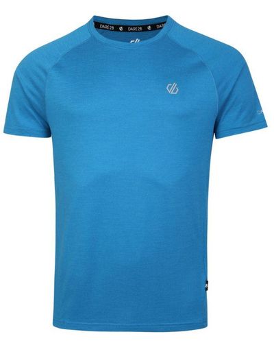 Dare 2b Persist Marl T-shirt (golfrit) - Blauw