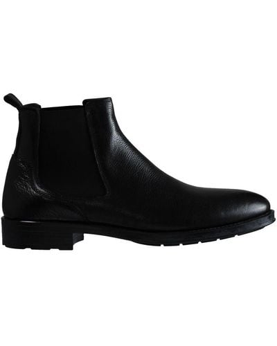 Boris Becker Garen Black Boots Patent Leather