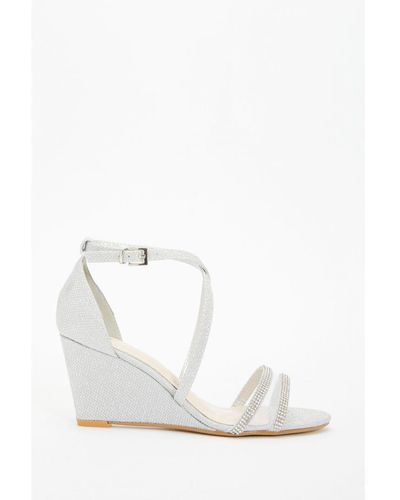 Quiz wedge sandals sale