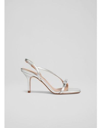 LK Bennett Serene Formal Sandals - White