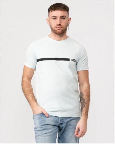 BOSS Slim Fit Beach T-shirt - White