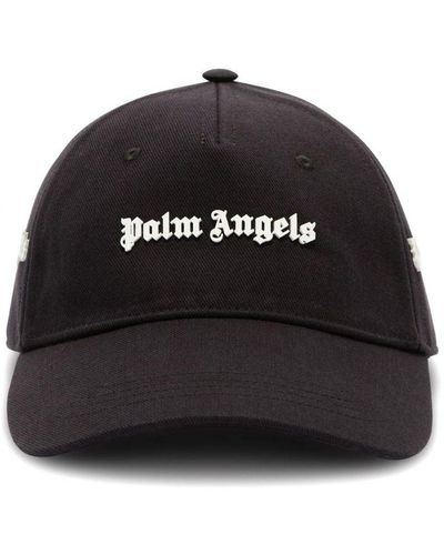 Palm Angels Pet Met -logo In Zwart