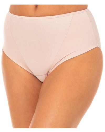 Janira Pack-2 High Waist And Elastic Knickers Breathable Fabric 1031893 - White