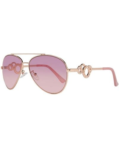 Guess Sunglasses Gf0365 28Z Rose Gradient Metal (Archived) - Pink