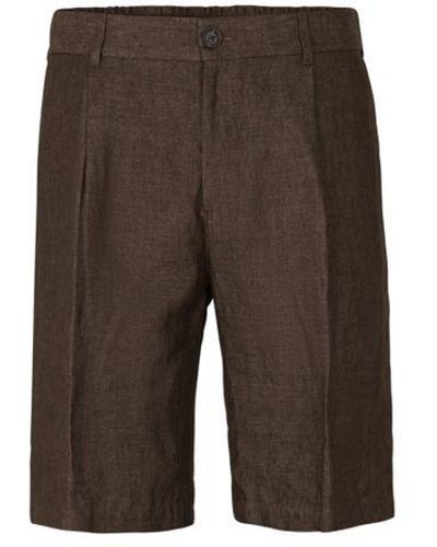 Joop! ! Pure Linen Shorts - Brown