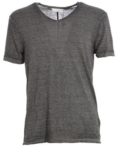 ELEVEN PARIS Nathael 17f1ts17 Short Sleeve T-shirt Cotton - Grey