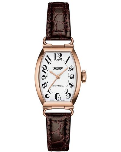 Tissot Heritage Porto Watch T1281613601200 Leather (Archived) - White