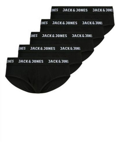 Jack & Jones Boxershort Jacsolid (set Van 5) - Zwart
