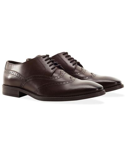 Redfoot Arthur Leather Derby Shoe - Brown