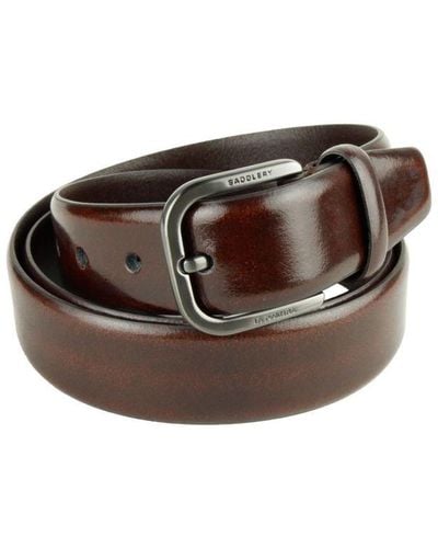 La Martina Leather Belt - Brown