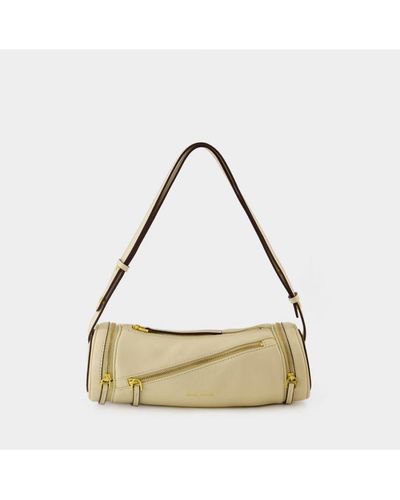 MANU Atelier Cilinder 23 Tas - Metallic