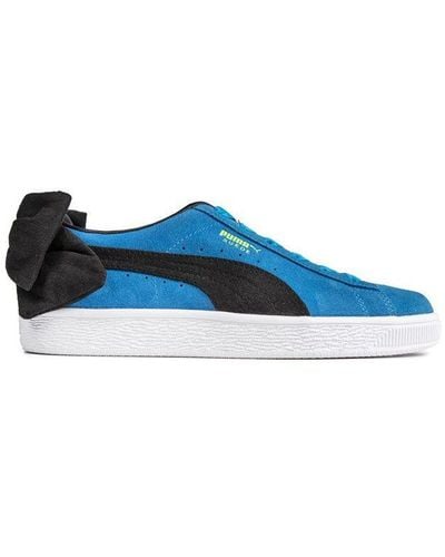 Black puma bow clearance trainers