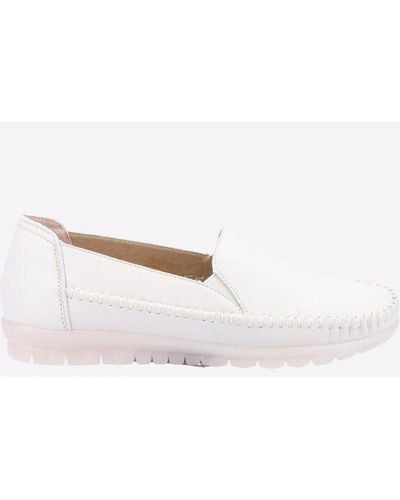 Fleet   Foster Shirley Leather - White