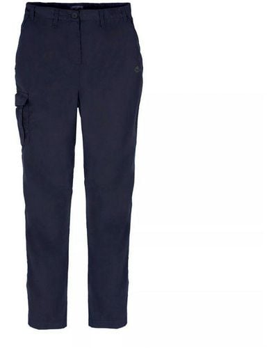 Craghoppers Ladies Expert Kiwi Trousers (Dark) - Blue